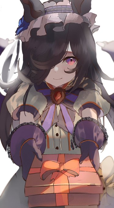 「受け取って、お兄さま。」
#ウマ娘   #ライスシャワー 