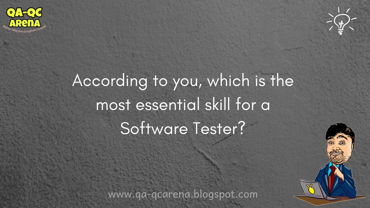 QAQCArena's tweet photo. https://t.co/yClyJeXqK0
#SoftwareTesting #Testing #Checking #AutomationInTesting #Tests #Checks #Automation #Quality #Learning #Skills #QAQCArena https://t.co/APMr3cumpg