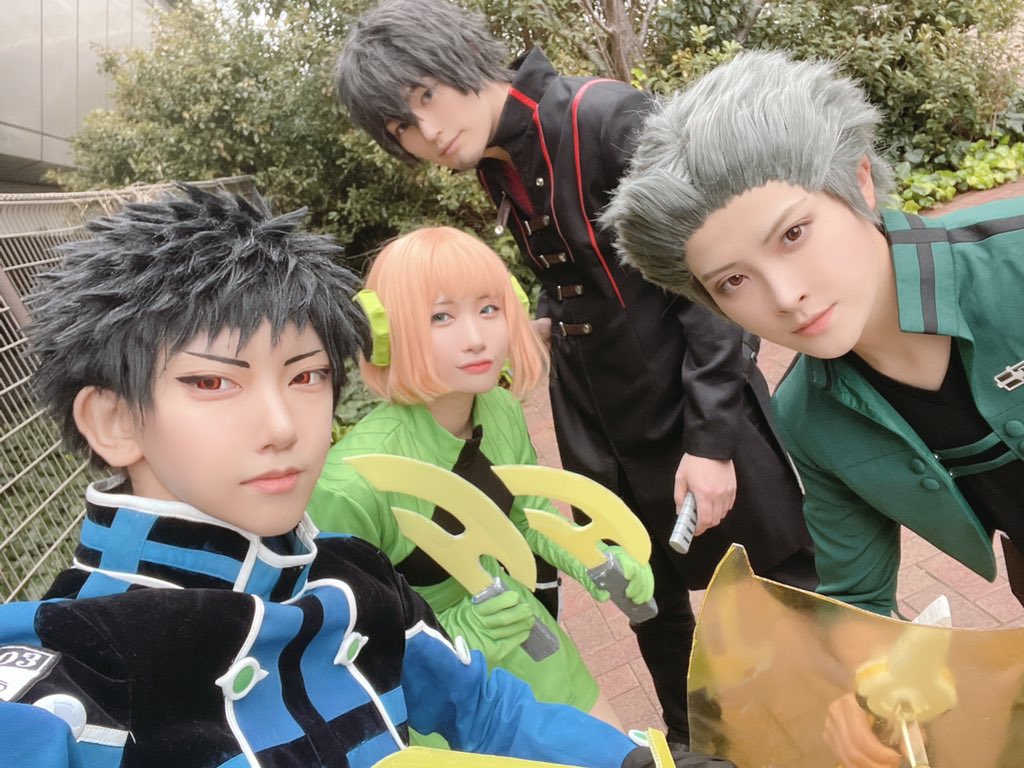 コスプレ🔹ワールドトリガー 攻撃手TOP4／生駒隊 ガロプラ戦＆生駒隊