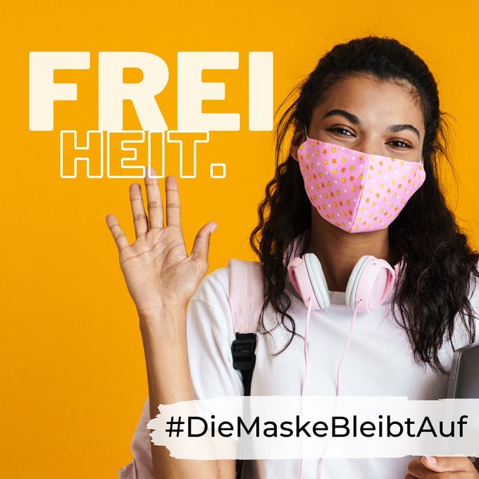 StompSava's tweet image. Verantwortung geht so.

#DieMaskeBleibtAuf
#WearingIsCaring
#WirSindDie60Prozent
#FreedomDay