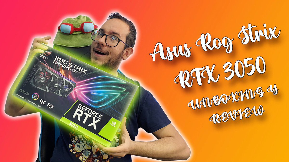 ItsJoshDesign's tweet photo. El nuevo vídeo está en el canal 🎊

En el vídeo de esta semana os traigo el unboxing y review de la Asus Rog Strix RTX 3050, para que puedas valorar si esta tarjeta gráfica se adapta a tus necesidades 😉

https://t.co/isrRnCDhXq

#asus  #gaming #pcbuild #newvideo #youtube https://t.co/kEDVX5Eupd