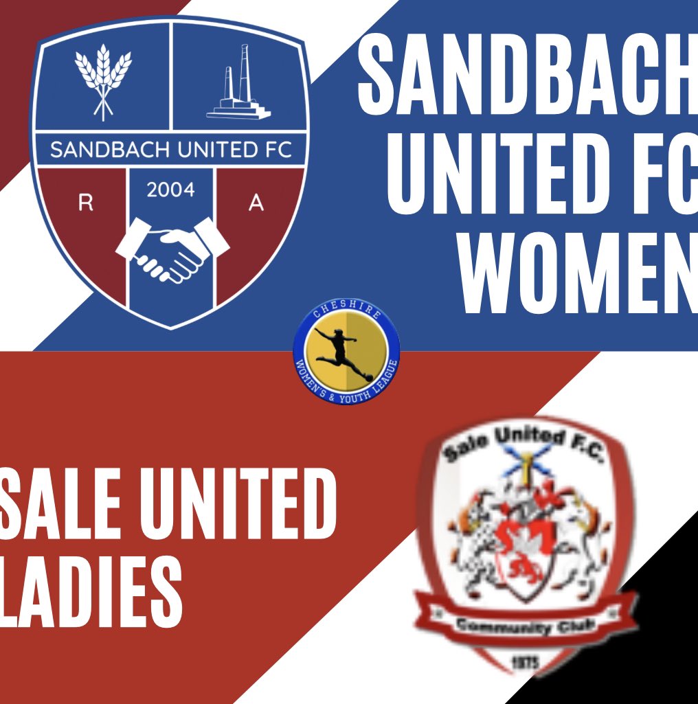 SUFCWomen's tweet photo. Back in action today for our final home game of the season against Sale United. Weโd love to see you down the club supporting
๐ Sale United Ladies
๐ Sunday 20th March
โฐ 2pm kick off
๐ Sandbach Community Football Centre (CW11 3LZ)
๐ปโ๏ธ๐ช at the Crossbar
#backthebach https://t.co/qLyLJKYzxF