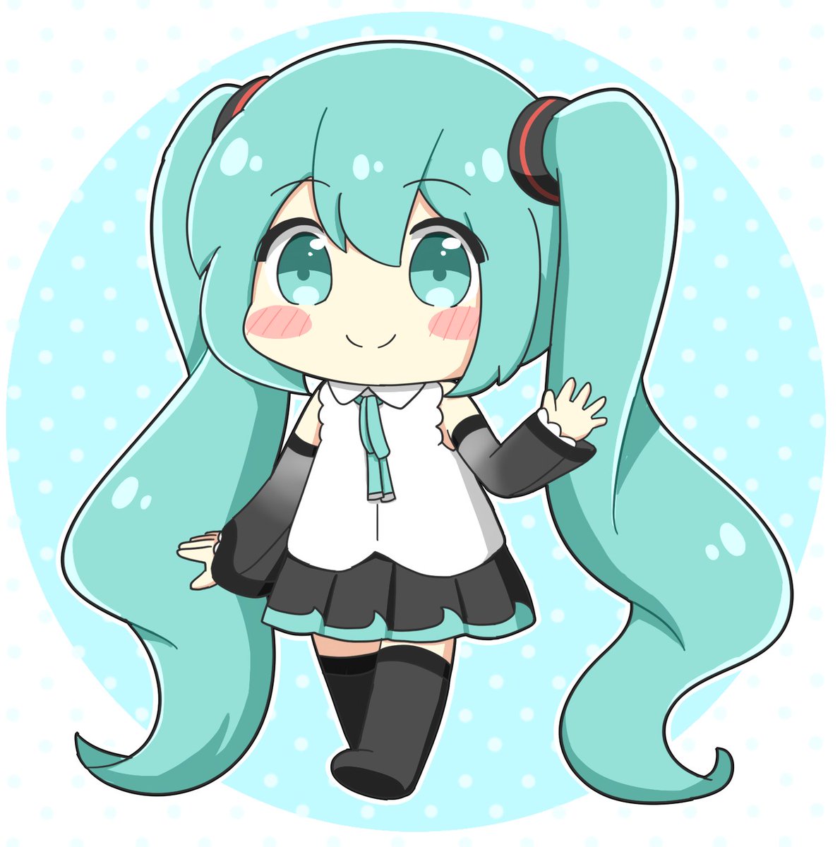 初音ミク「初音ミクNT✨ 」|ねこみんのイラスト