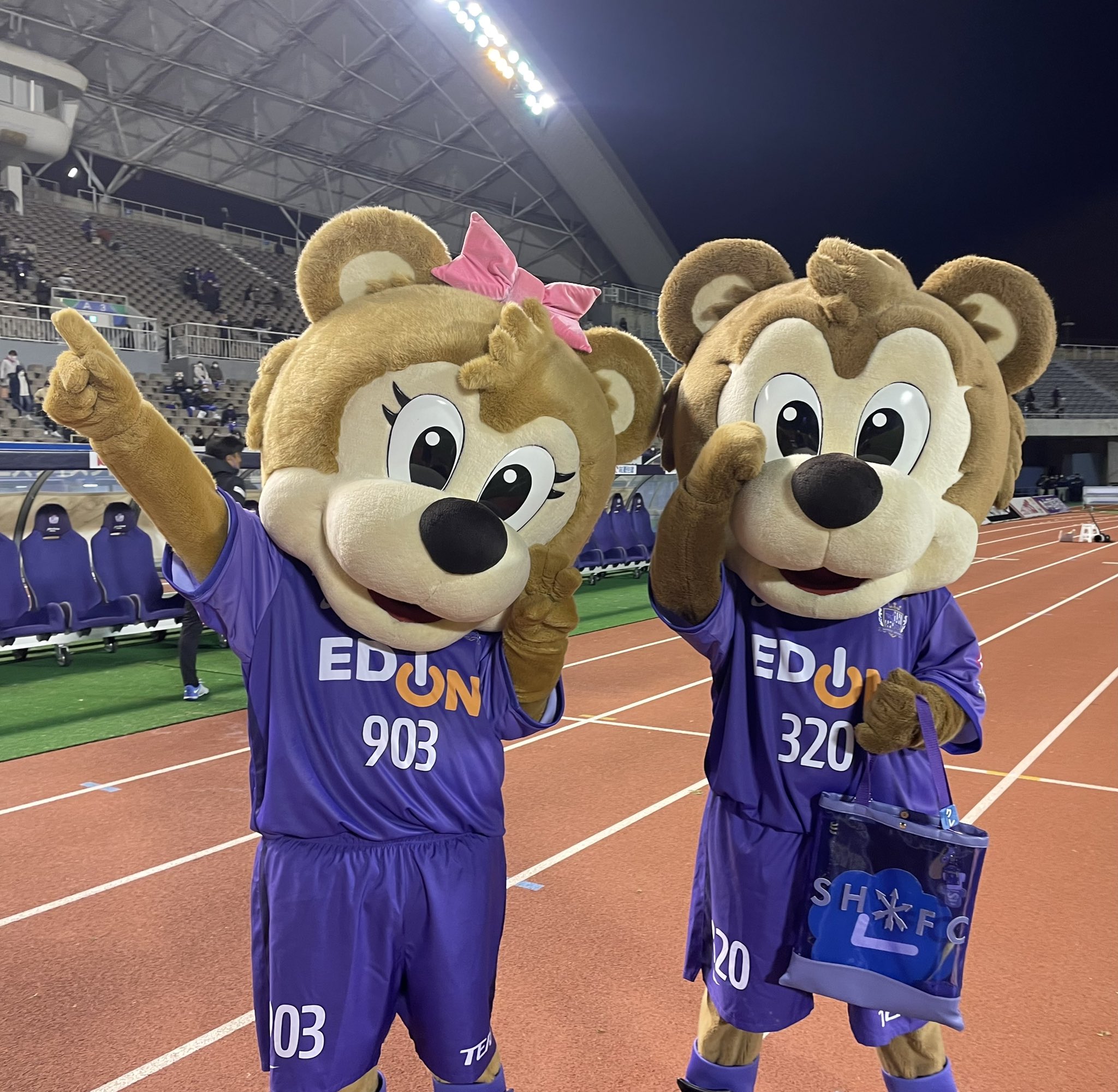 サンチェ Jr【サンフレッチェ広島公式マスコット】🐻 على X