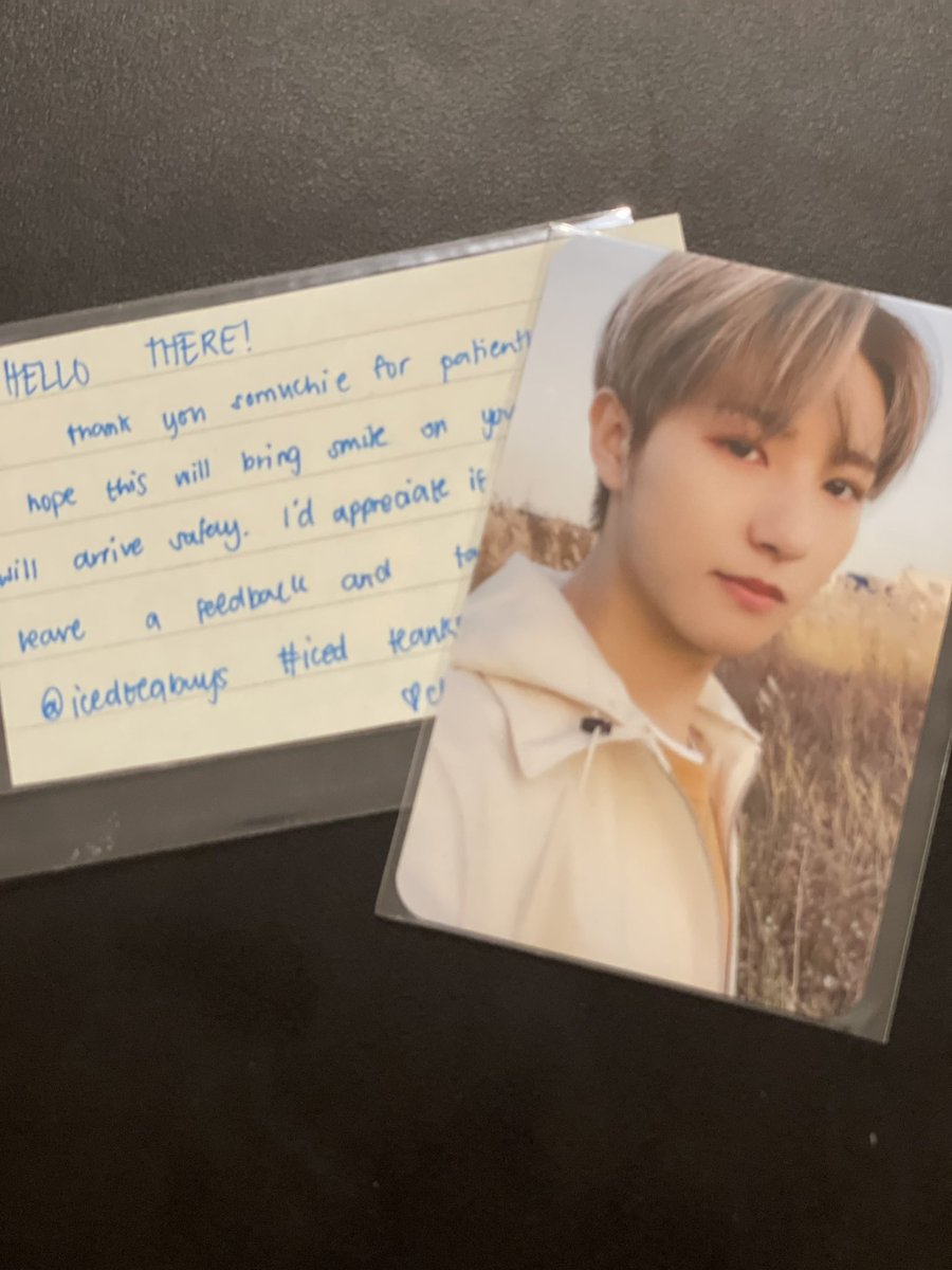 woonajii's tweet photo. ̷̸ – ꒰ #rjscartsmails꒱

— Hello @icedteabuys renjun mumo pc arrived safely po thank you so much for hosting this g.o and for packing it vv safe! <33 #icedteanks https://t.co/KhRur7IUDQ