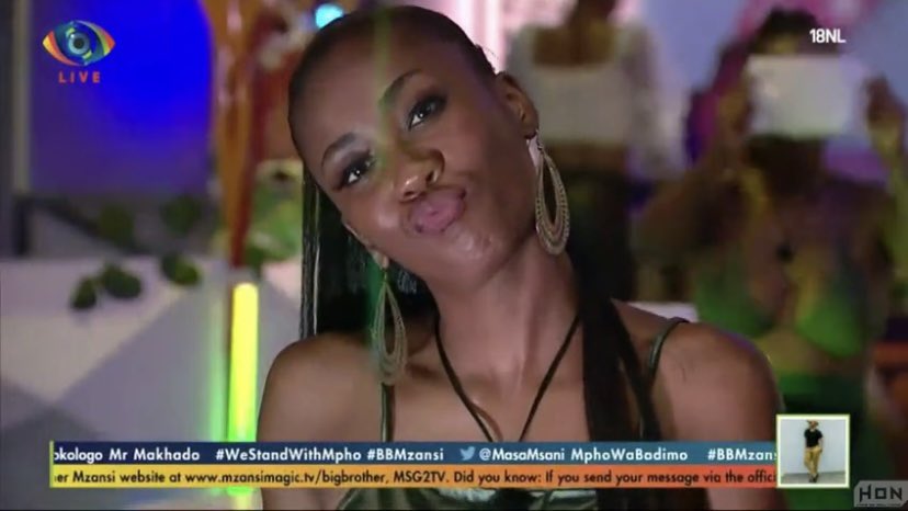 yolie6069's tweet photo. Thato is the Queen 🔥😍😘#BBMzansi #VetoForThato https://t.co/9kIcCSEzaV
