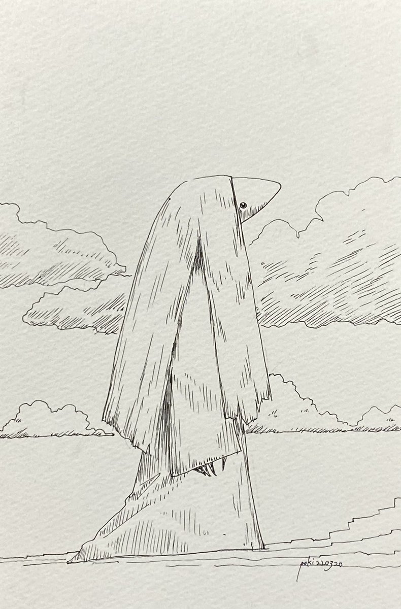 長髪のひと 