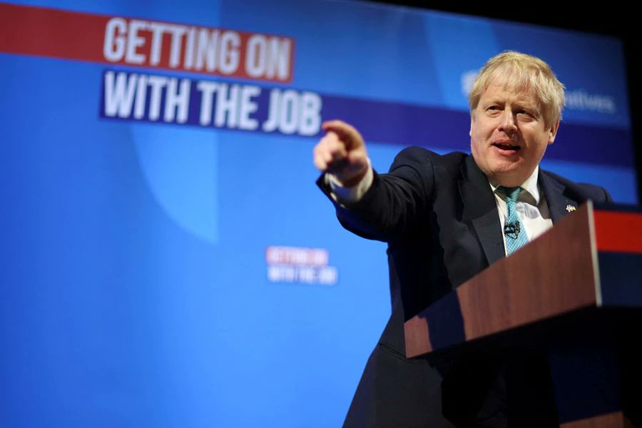 latercera's tweet photo. Boris Johnson ante eventual victoria del ejército ruso: “Un Putin victorioso no se detendrá en Ucrania” https://t.co/NvGmZAWCfE https://t.co/fppL7g6Y6C