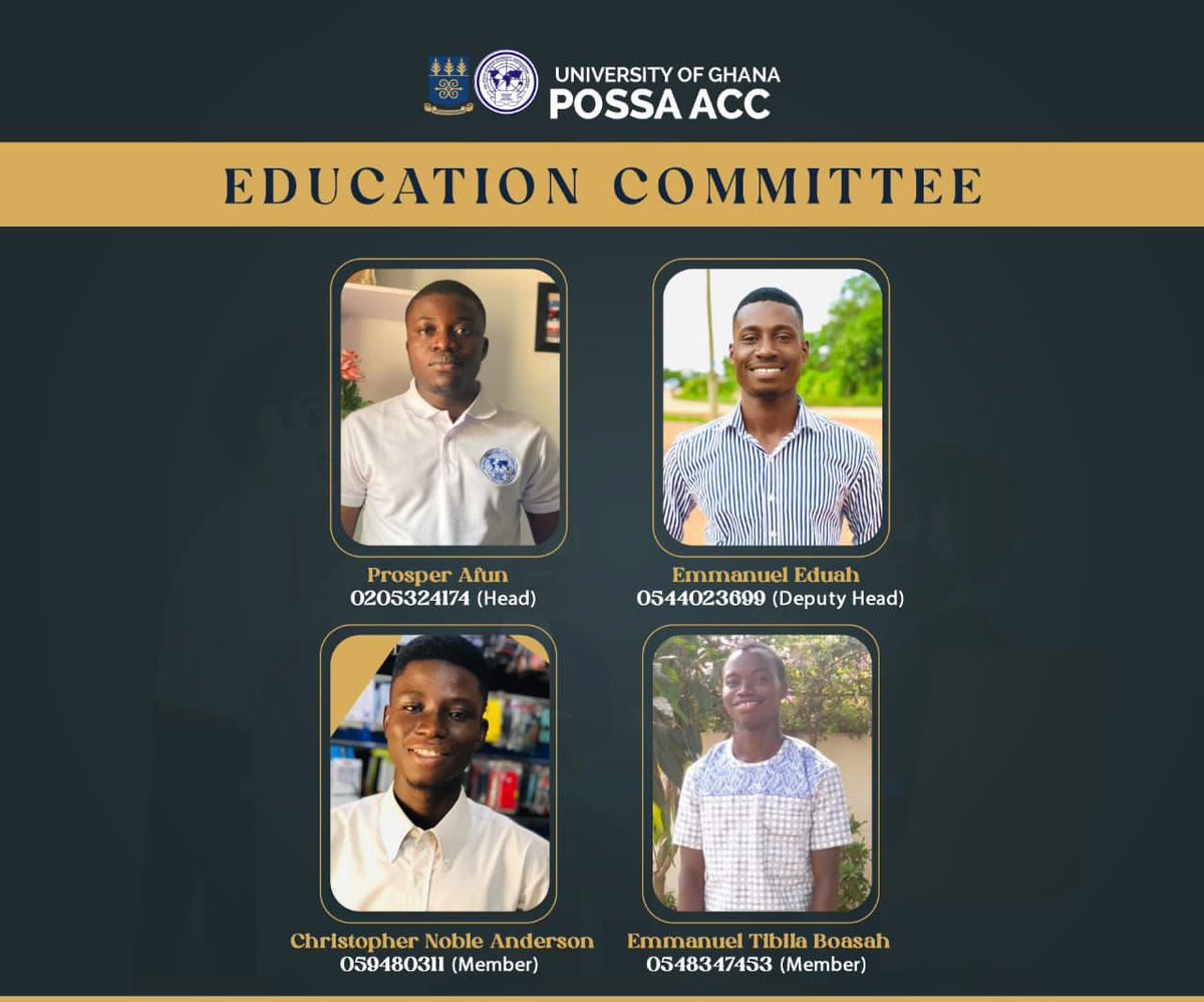 possaugacc's tweet photo. SERVE WELL HONORABLES @Ug_src @univers1057fm_ @ugaccsrc1 https://t.co/y5R54hWtWo