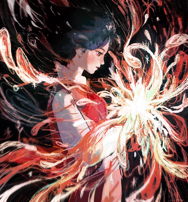 Howl and Calcifer
#HowlsMovingCastle 