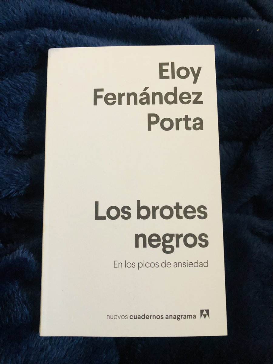 dipadronalonso's tweet photo. Hay algo que no funciona,  no funciona para nadie, “quizás tengan razón los días rotos”. Gracias @portaeloy @AnagramaEditor https://t.co/Kc7jst3Sgz