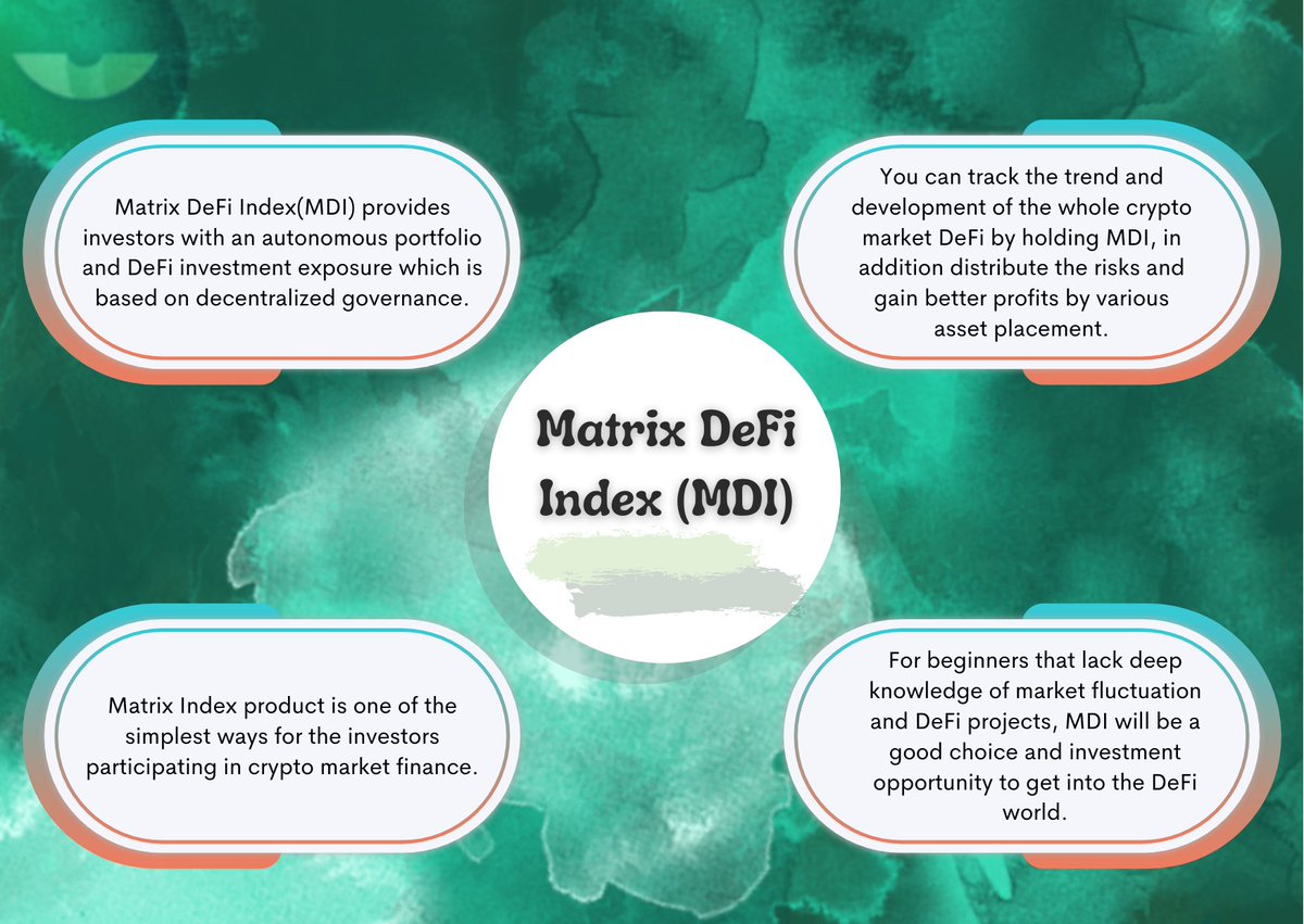 Imi_kan's tweet image. 🙂 @MatrixETF product is one of the simplest ways for the investors participating in crypto market finance.
#Solana #DeFi 
#MatrixETF #Etherum