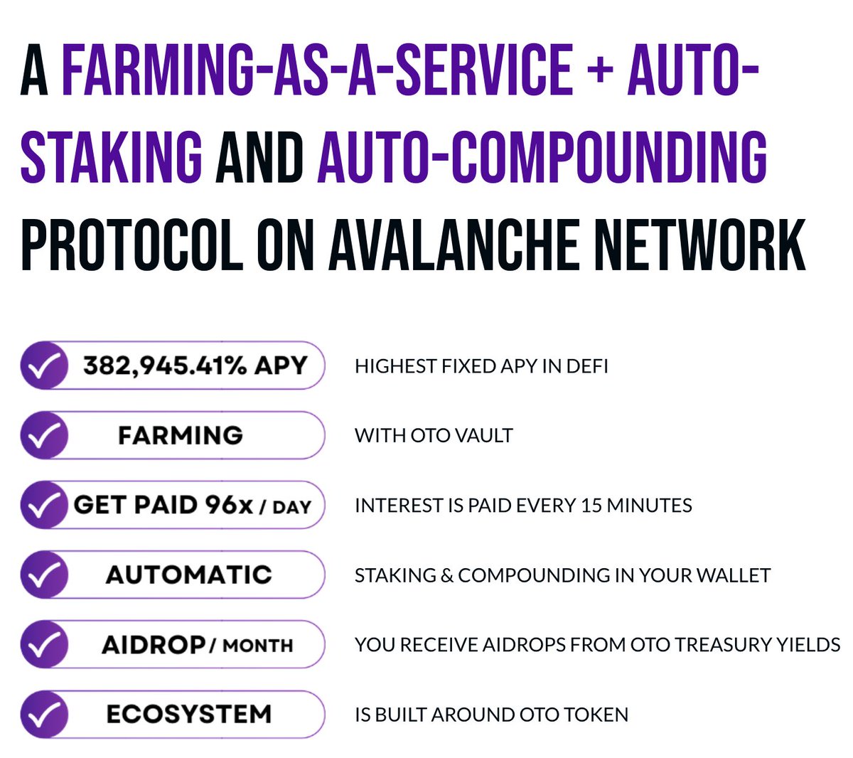 0xBajirev's tweet photo. 🎉 OTO WL Spots Giveaway 🎉

✅Innovative @TitanoFinance fork
✅Audited 
✅Incubated by @NODACOfficial 
✅!! 382,945.41% APY !!

2 T1 &amp; 3 T2 Whitelist Spots among those who :

- Follow @otoprotocol &amp; @0xBajirev 
 
- Like &amp; RT

⏳!! Daw in less than 24h !!⏳ https://t.co/rEGA0kUKlP