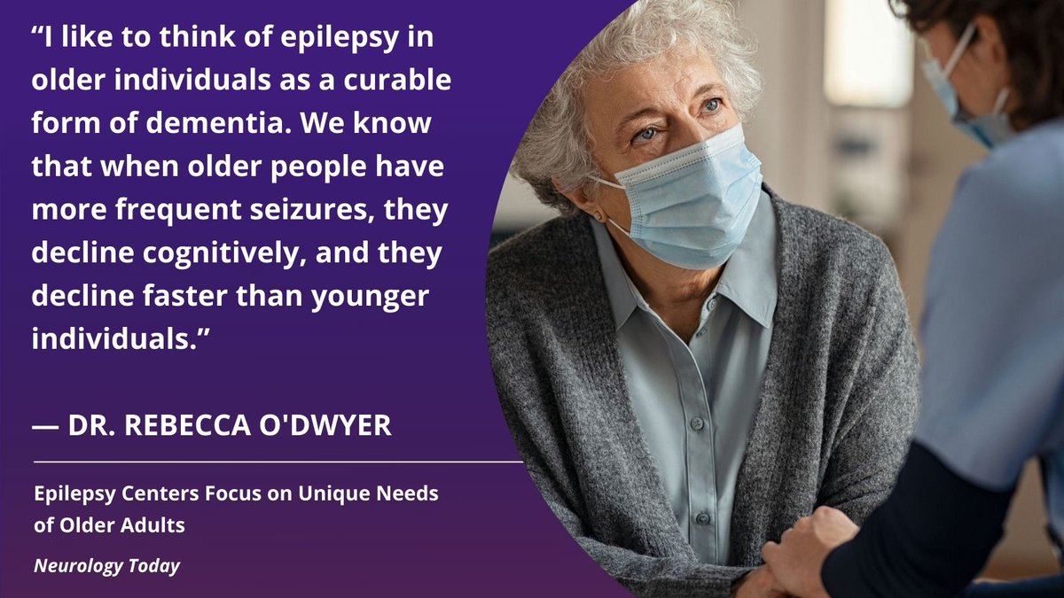Neurology Today (@neurologytoday) on Twitter photo Diagnosing & treating seizures in older people could stave off cognitive decline. Drs. <a href="/bnidhuibhir/">Rebecca O’Dwyer</a>, Edward Faught, <a href="/rohitmarawar/">Rohit Marawar M.D. 🧠</a>, <a href="/MonicaDhakar/">Monica Dhakar MD, MS, FACNS, FAES</a>, and Ilo E. Leppik discuss their approaches to diagnosing & treating this complex population.
bit.ly/3whmrHW
#NeuroTwitter Diagnosing & treating seizures in older people could stave off cognitive decline. Drs. <a href="/bnidhuibhir/">Rebecca O’Dwyer</a>, Edward Faught, <a href="/rohitmarawar/">Rohit Marawar M.D. 🧠</a>, <a href="/MonicaDhakar/">Monica Dhakar MD, MS, FACNS, FAES</a>, and Ilo E. Leppik discuss their approaches to diagnosing & treating this complex population.
bit.ly/3whmrHW
#NeuroTwitter