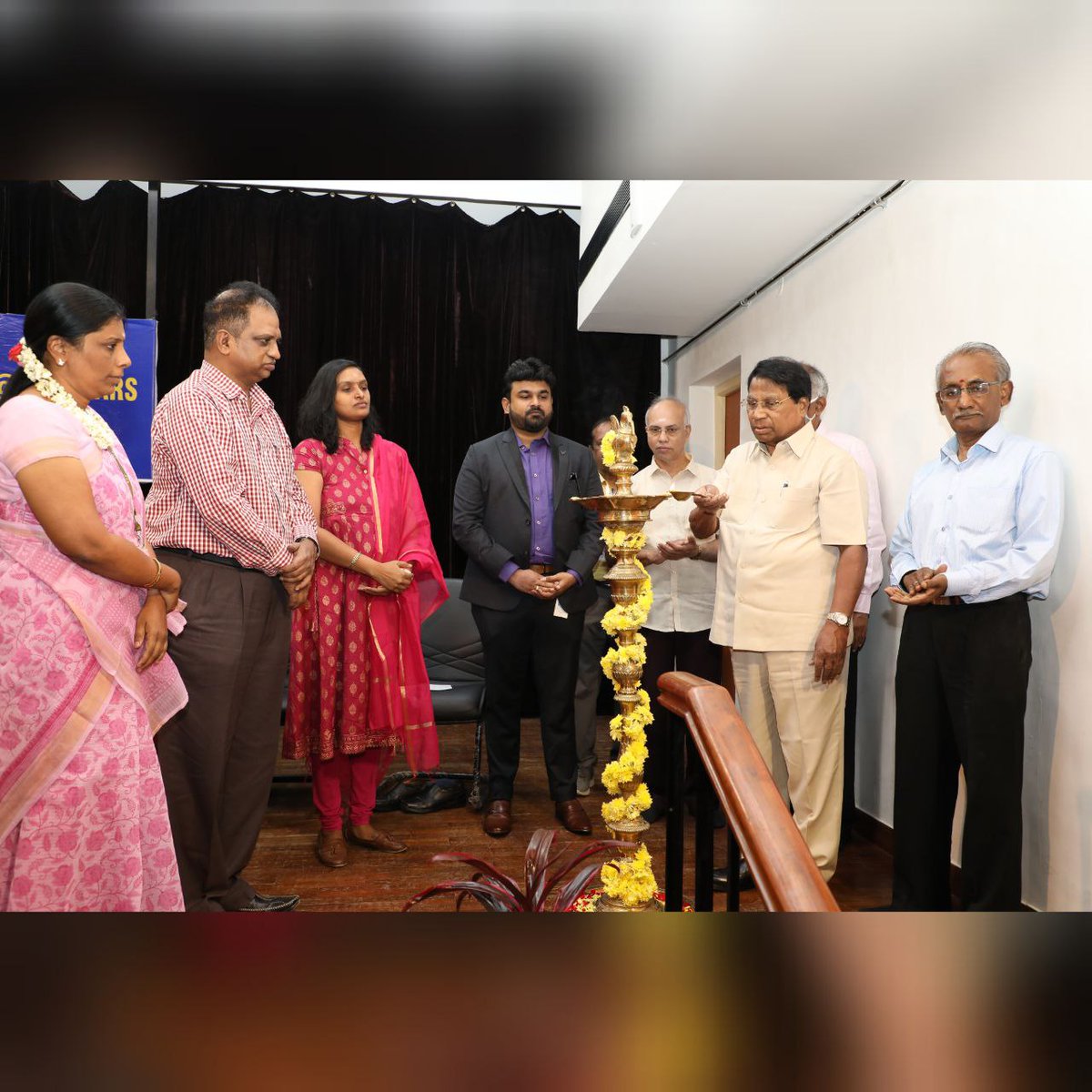 VIT_univ's tweet photo. The event #LIFEthroughEDUCATION" for #VITVellore #STARSStudents was held on March 19, 2022.
Chief Guest - Mrs. P. Harishankari, Deputy Superintendent of Police (DSP - SJHR), Vellore
Guest of Honour: Mr. Gautam Premkumar, Campus Recruitment Lead, Infosys https://t.co/tQYlUZEAWf