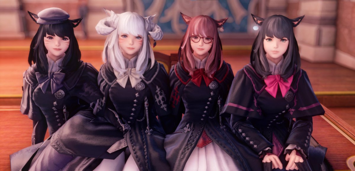 KiaraEvergarden's tweet photo. Catgirl Photoshoot!! Students of #SharlayanMiqo
Thanks Venlafax for organizing this cute event!!
🥰🐈📔
#FFXIV | #GPOSERS | #miqote | #MiqoMarch https://t.co/01fl9lsi8x