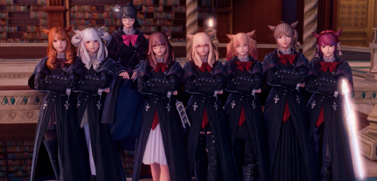 KiaraEvergarden's tweet photo. Catgirl Photoshoot!! Students of #SharlayanMiqo
Thanks Venlafax for organizing this cute event!!
🥰🐈📔
#FFXIV | #GPOSERS | #miqote | #MiqoMarch https://t.co/01fl9lsi8x