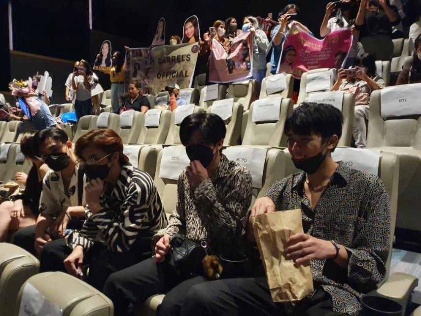bgyo_ph's tweet photo. #BGYO | BTS: @BGYO_members attending the special screening of #BolaBola to show support for their brother, @BGYO_Akira! https://t.co/dFjLsQSGyc