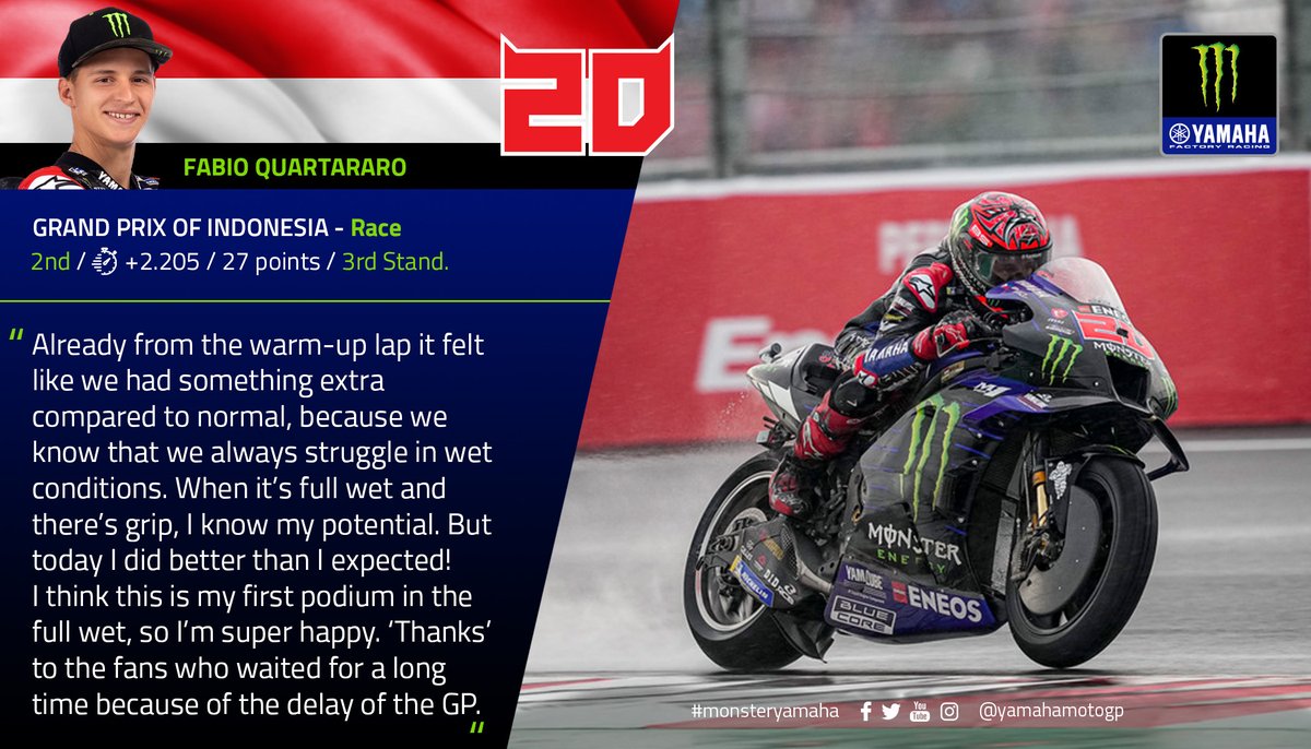 Yamaha MotoGP tweet media