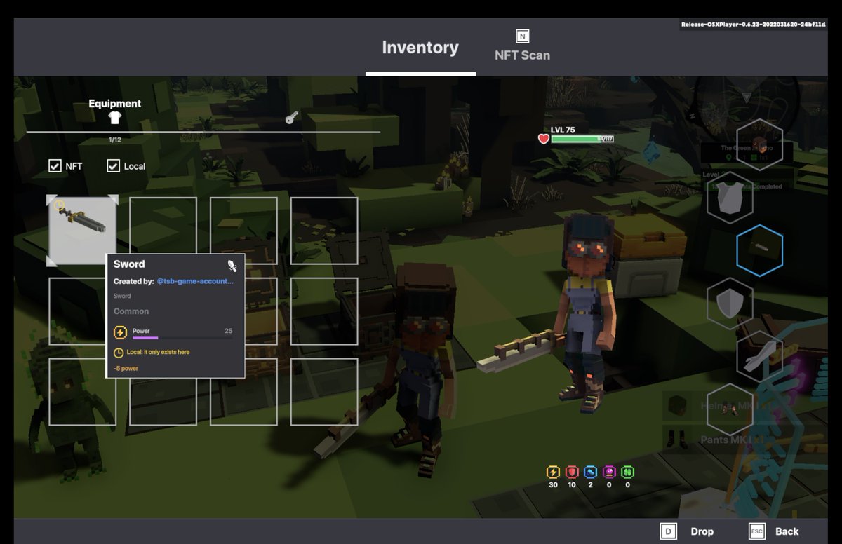 soibot_e's tweet photo. @TheSandboxGame I just participated in the daily #SandboxAlphaS2Contest for a chance to earn up to 1,000 $SAND! Starting March 19 - Gather the equipment. Check out my screenshot below!
👇 #SandboxAlphaS2 https://t.co/knPbqhH0Th