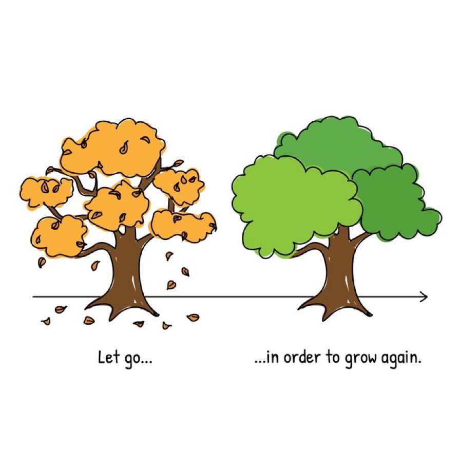 Letting go is hard but indispensable. For innovation like for personal growth!

🌄 <a href="/quotedvisually/">Hannah Wilson</a>