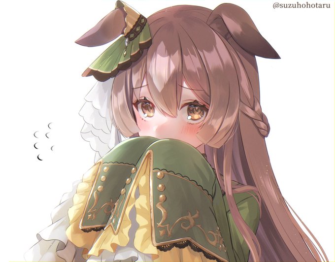 照れダイヤちゃん。
#ウマ娘 #サトノダイヤモンド 