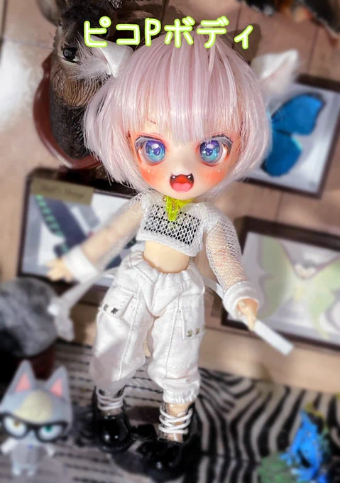 コメント頂いたのでオビツM01ちゃんのボディ差分╰(*'︶`*)╯オビツ22ボディが個人的に好きなバランスかなと思ってましたが、オビツ11やピコPも、ねんどろいどどーるでもコロッとしてて良い感じでした 