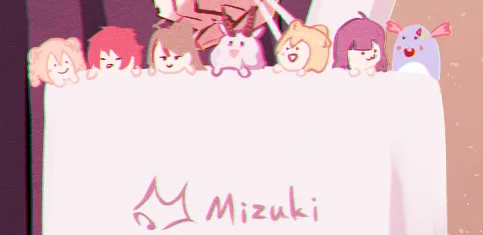 小浠與Staff!
#MizukiArt 