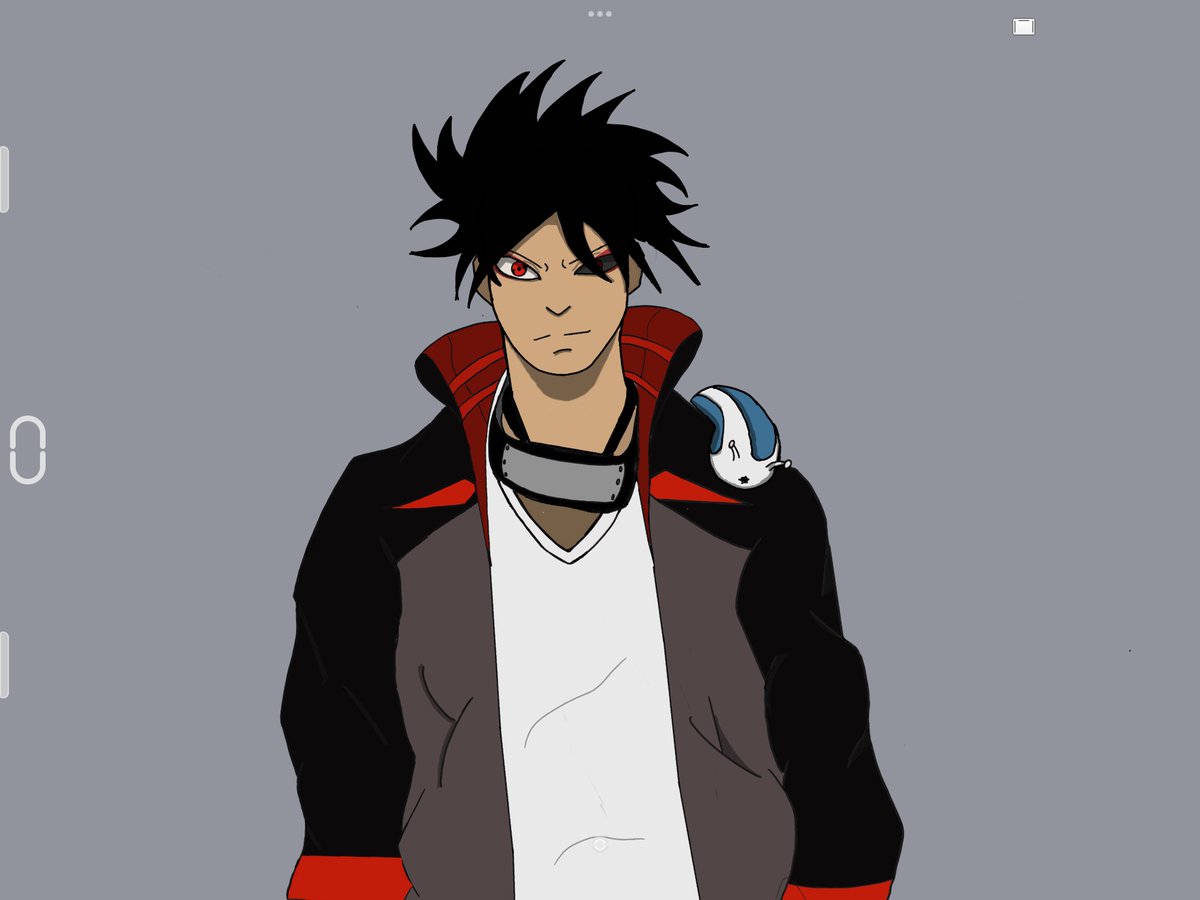 LAurelius89's tweet photo. my new character kiryuu chinoike. also my second time doing digital art. https://t.co/s9NuvIpzzu