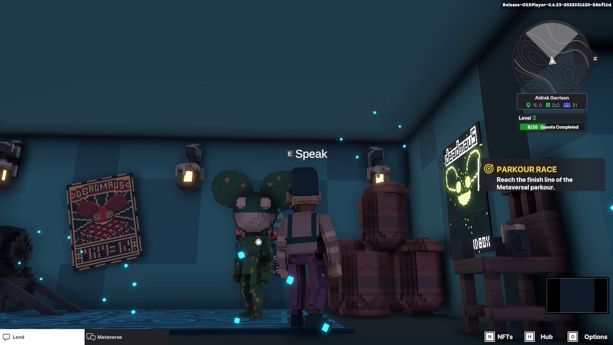 bytevamp's tweet photo. @TheSandboxGame @deadmau5 I just participated in the daily #SandboxAlphaS2Contest for a chance to earn up to 1,000 $SAND! Starting March 17 - Selfie with Deadmau5. Check out my screenshot below!
👇 #SandboxAlphaS2 https://t.co/0PLlcCZSHk