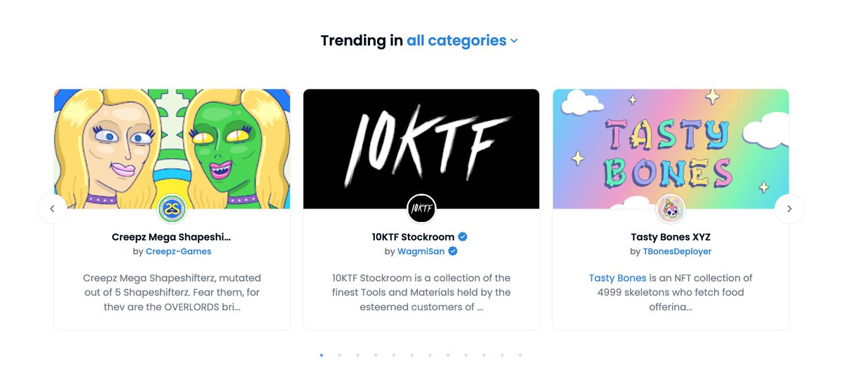 TastyBonesNFT's tweet photo. we're trending baby! LFG! https://t.co/npR1FiIVXG