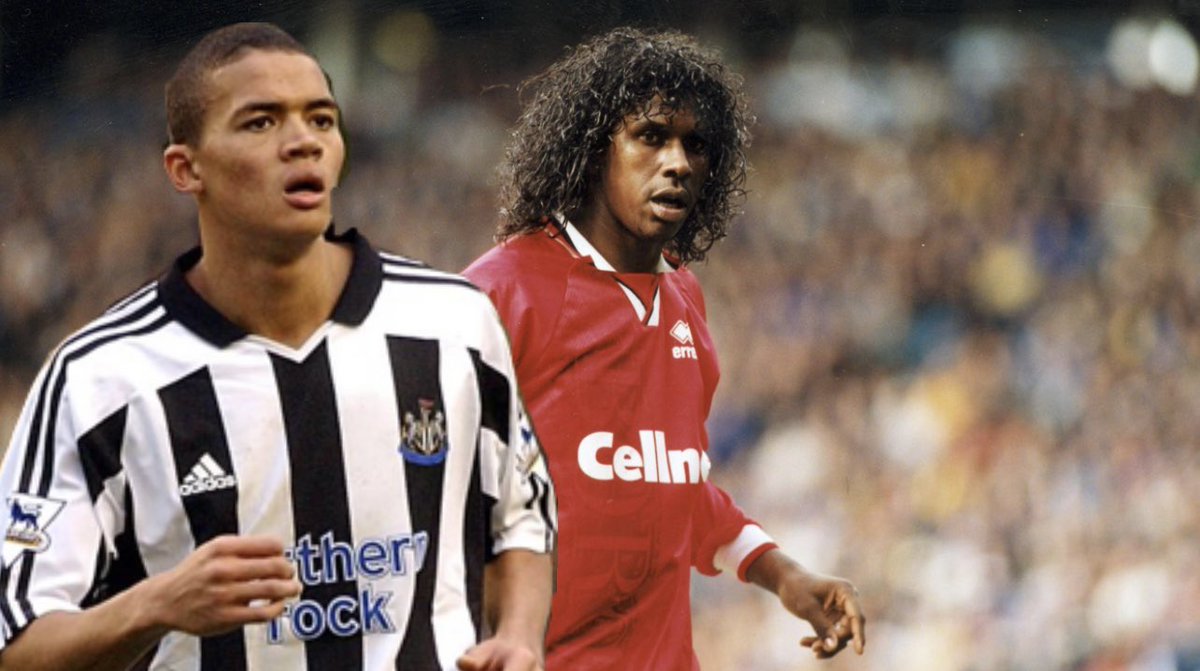 NotSteveWraith's tweet photo. Hi @jjenas8 I’ve found that image from your imagination from when you played for @NUFC from 2002-2005 against Emerson who played for @Boro 1996-1998

Can we please stop mocking Jermaine, it clearly did happen 🤷🏼‍♂️🤦🏼‍♂️ #NUFC https://t.co/mV3TDnNsvF