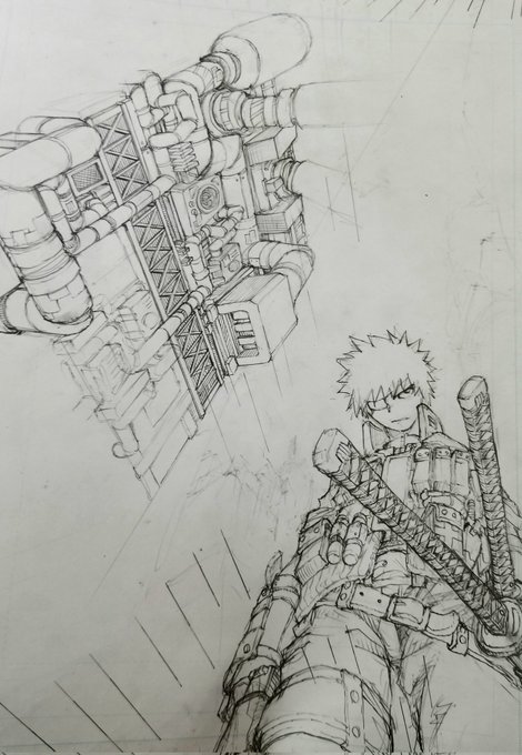 物凄い描きかけのやつ✨✨ 