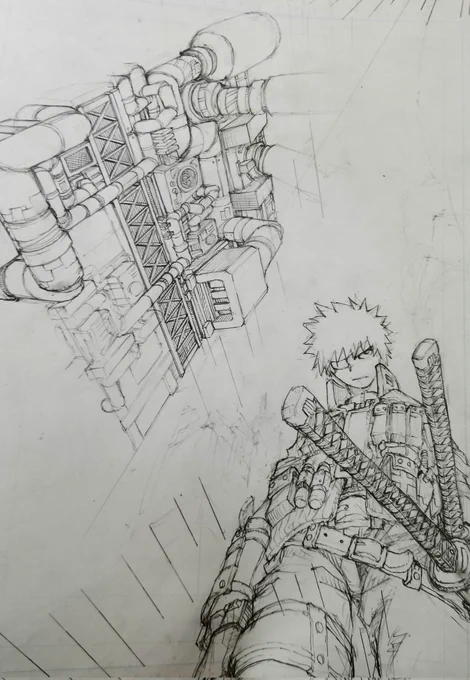 物凄い描きかけのやつ✨✨ 