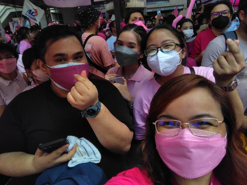ykaness's tweet photo. Ilang buwan kami hindi nagkitakita due to busy sched, #LeniKiko2022 #PasigLaban lang pala ang solusyon. @kojieshain @_innahmarie @AgentPeeej https://t.co/Nmqhxz2hWA