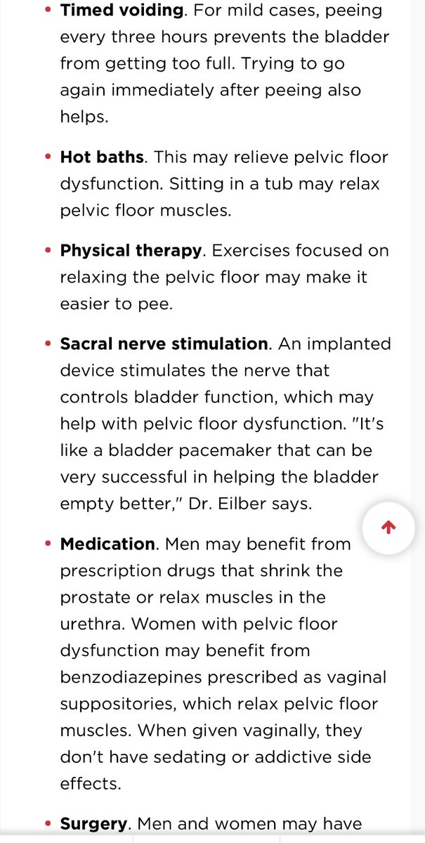 MEN:
Paruresis, “shy bladder”, or urinary hesitance, difficulty starting and emptying your bladder, can sometimes  be misdiagnosed as #BenignProstaticHyperplasia can be a sign of #PelvicFloorDysfunction.

#CPPS #PelvicPain #LevatorAniSyndrome 
#PudendalNeuralgia