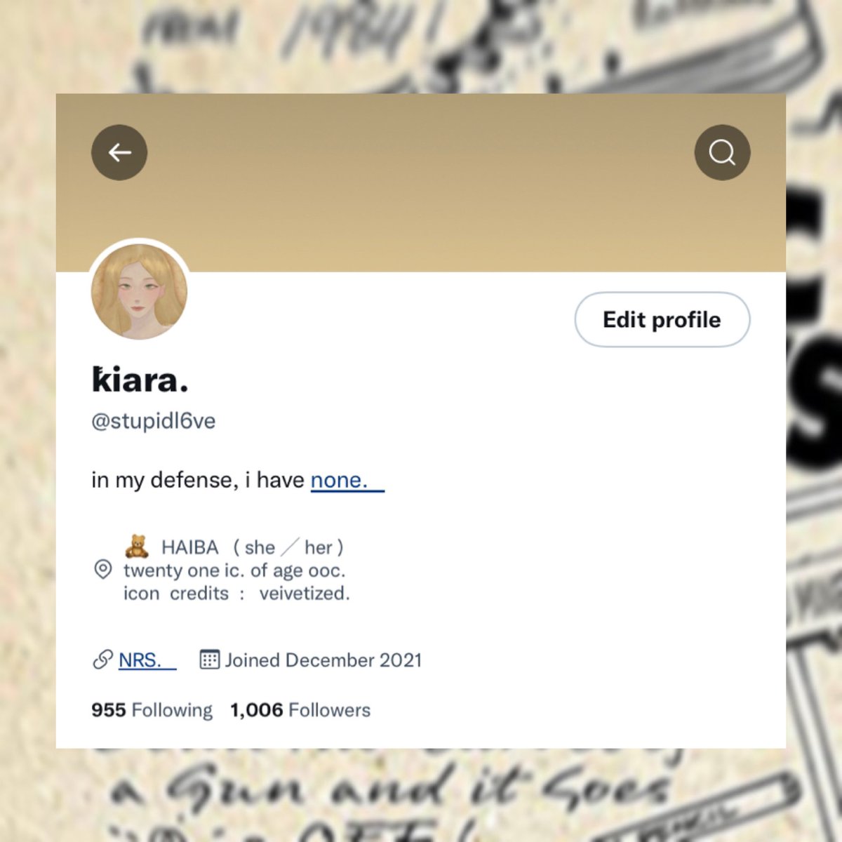 ًkiara, closed. tweet media