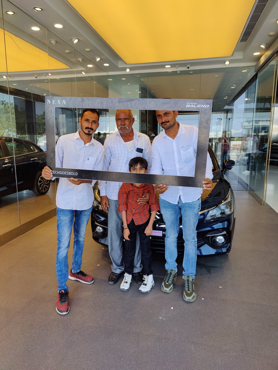 SagarRudach's tweet photo. New Added #Baleno2022 #Nexa #MarutiSuzuki https://t.co/ch37r0qwKg