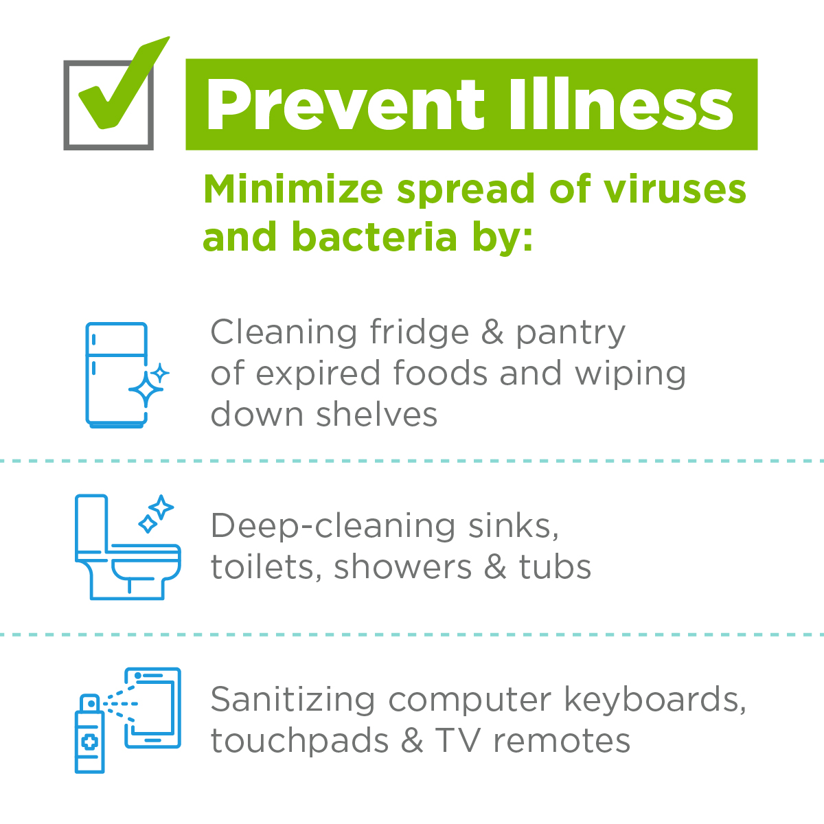 mercy_health's tweet photo. Did you know the act of cleaning can have positive effects on your mental and physical well-being? Refer to this spring cleaning checklist to help keep your immune system strong, boost your mood and prevent illnesses. #SpringCleaning #SpringCleaningTips #SpringCleaning2022 https://t.co/DUZMFSDxtm