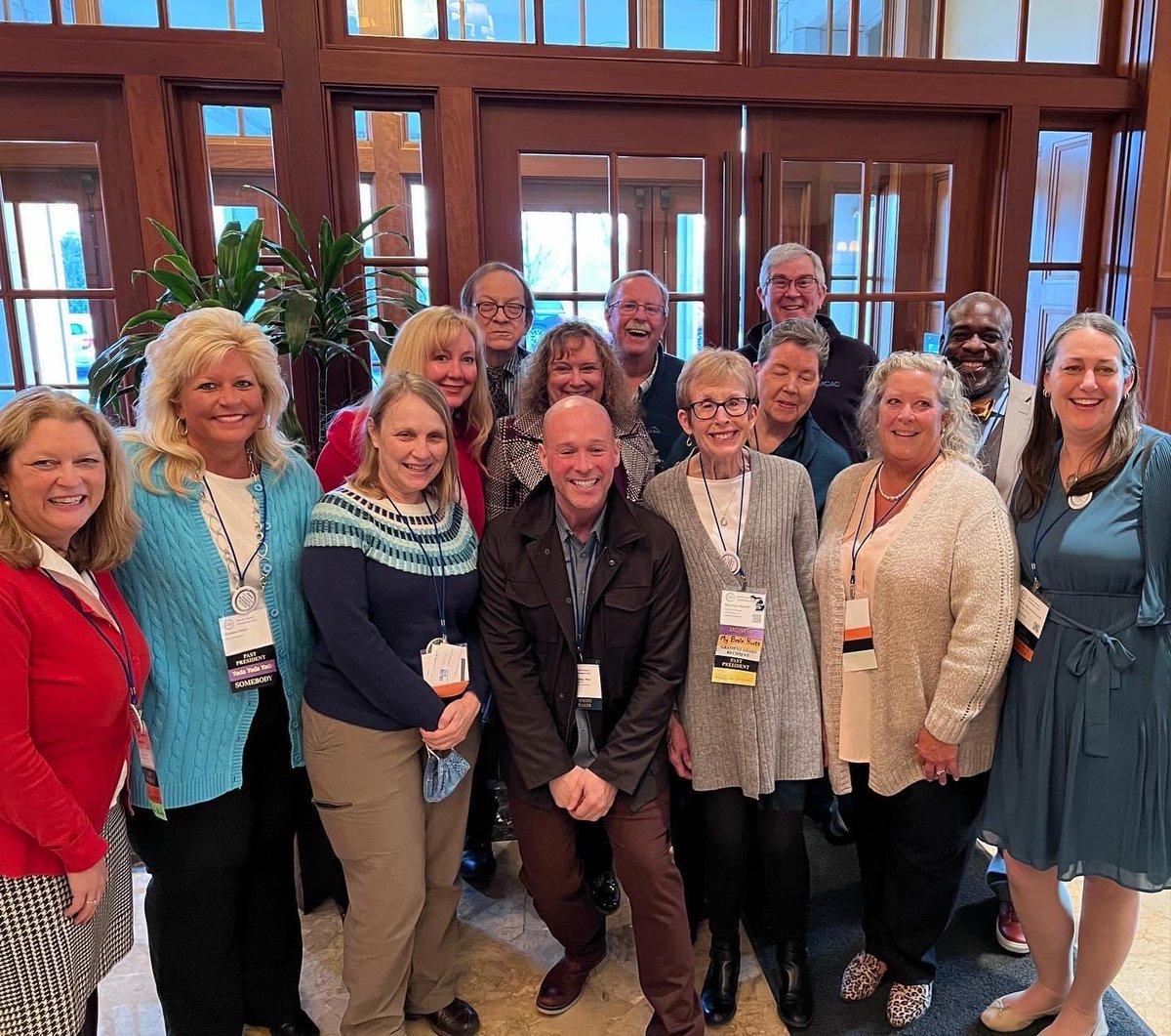 JStahlCollege's tweet photo. So humbled to join this group of former @MACACorg past presidents at the conference. Having @AngelBPerez from @NACAC join us encouraged us all to keep repping! #stahlcollege #macac #nacac https://t.co/Hfh6PGJDOn