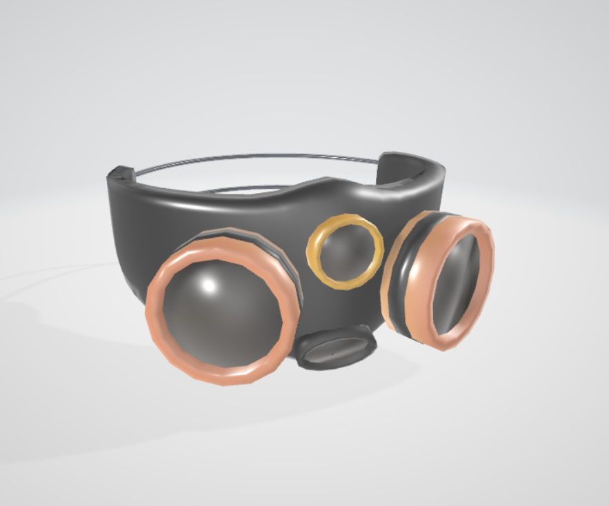 #robloxugc #robloxdev #robloxdesigncontest #robloxart #ugc #3dmodel #mesh #3dmesh #RobloxDev 

Gasmask!
Tris: 1 054    Verts: 559
