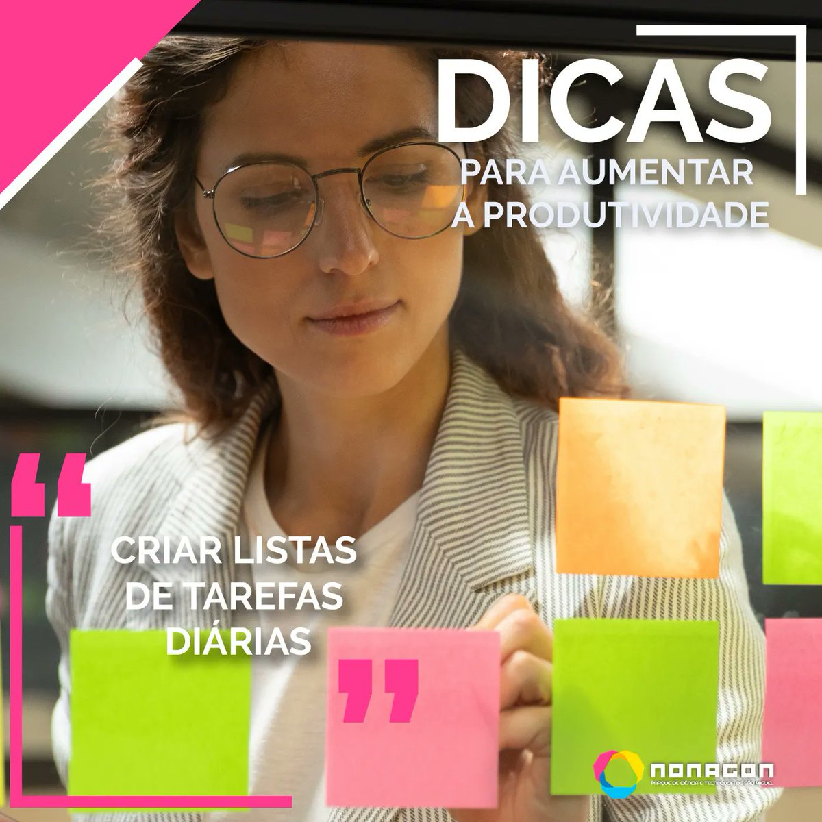 nonagonpark's tweet photo. #dica
➡️ Habitue-se a criar, todos os dias, uma lista de prioridades de tudo o que precisa de fazer.
A sua produtividade irá agradecer imenso ;)
.
#nonagon #contentmarketing #dicas #produtividade #mesames #reunioes #blah https://t.co/QlDCmfBKiS