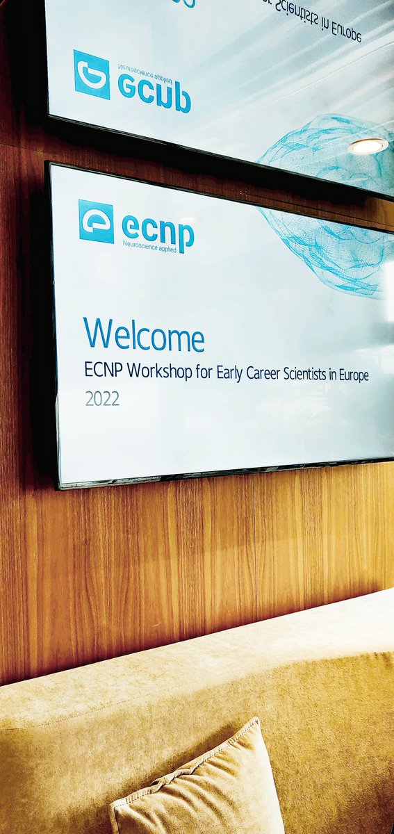 Last day of the early career scientist workshop in Nice - what an amazing experience, thank you #ECNP #ECNPWS22 #ecnpws2022