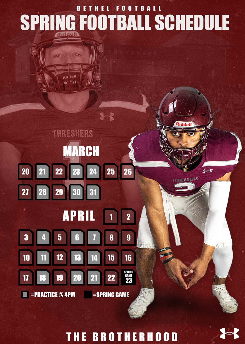 Are you ready? Cuz we are. Spring football is back! 🏝🏈