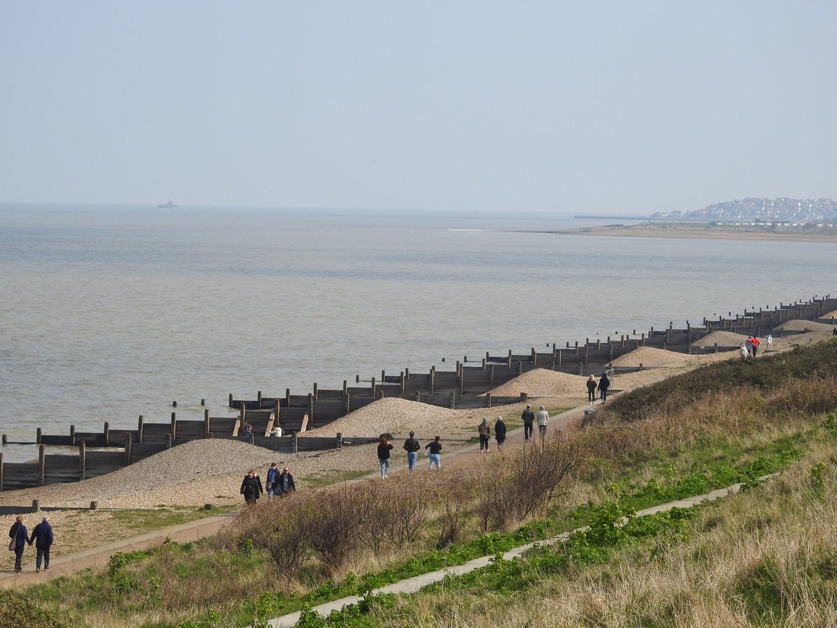 mildthing99's tweet photo. Steep #berms on #TankertonBay shingle beaches = legacy of high tides accompanied by strong onshore winds @WhitstableLive @metoffice @StormHour @ThePhotoHour #StormHour #loveukweather #getoutside https://t.co/NU2yaASCiC
