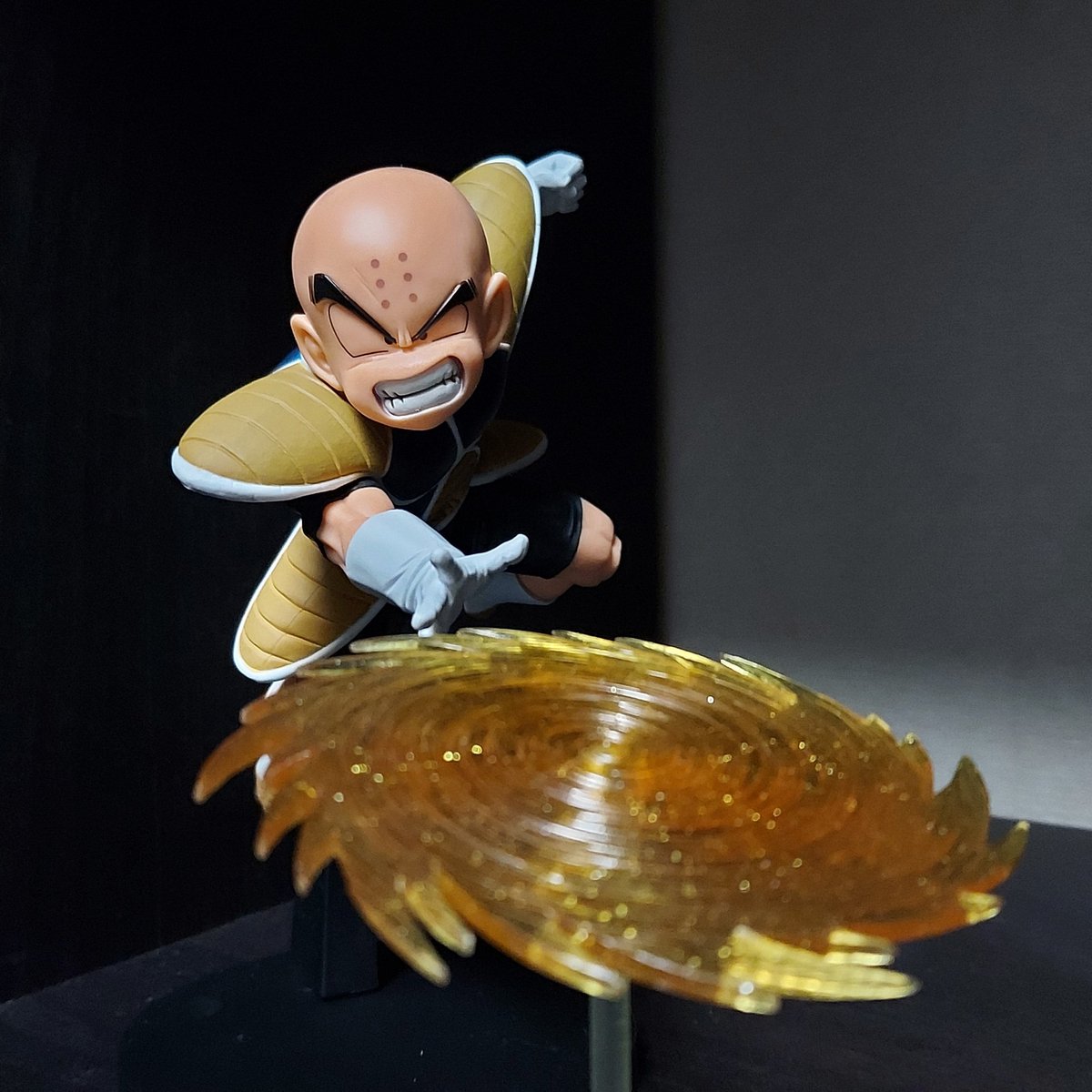 G×materiaクリリンを開封！ 念願の気円斬姿のフィギュア化 エフェクト