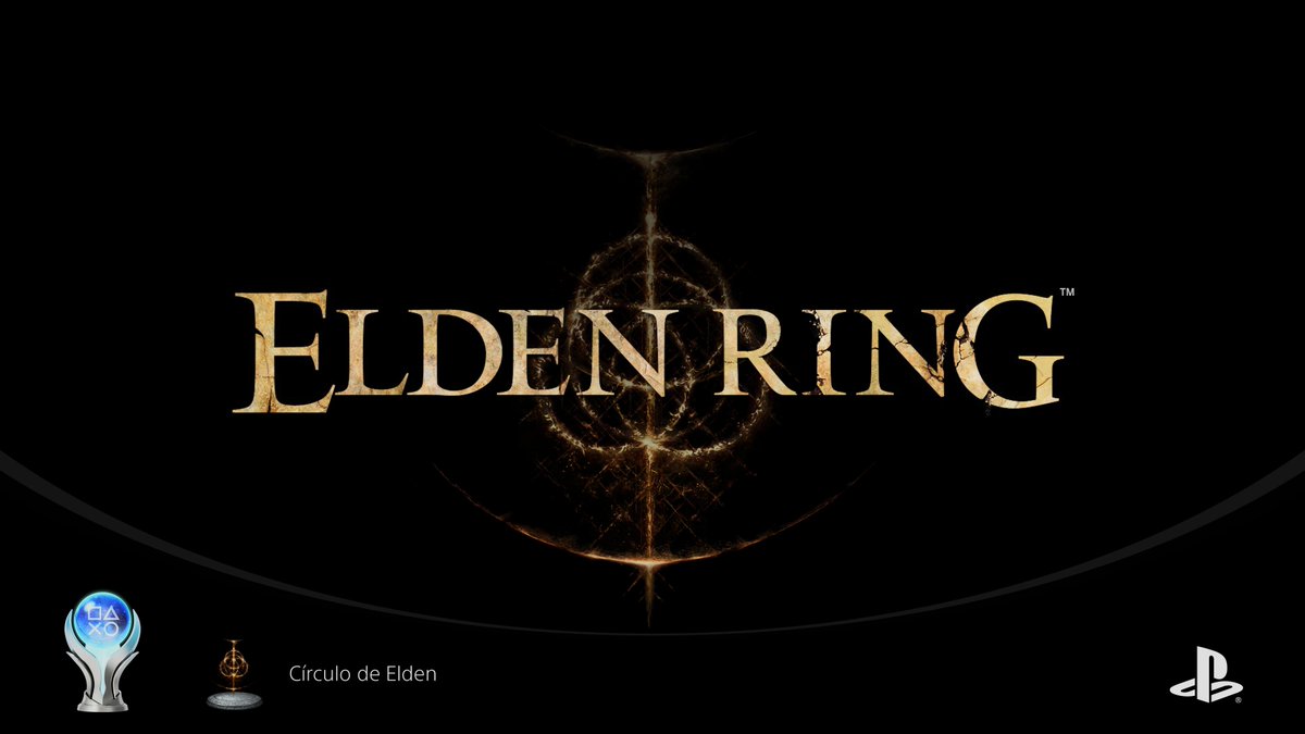ericsaborit's tweet photo. ELDEN RING™
Círculo de Elden (PLATINUM)
#PlayStationTrophy #PS5Share, #ELDENRING 
Ha sido una aventura maravillosa que recordare siempre. Gracias Miyazaki por cerrar de esta manera la mejor saga de videojuegos de la historia. https://t.co/nzvU7avmzX