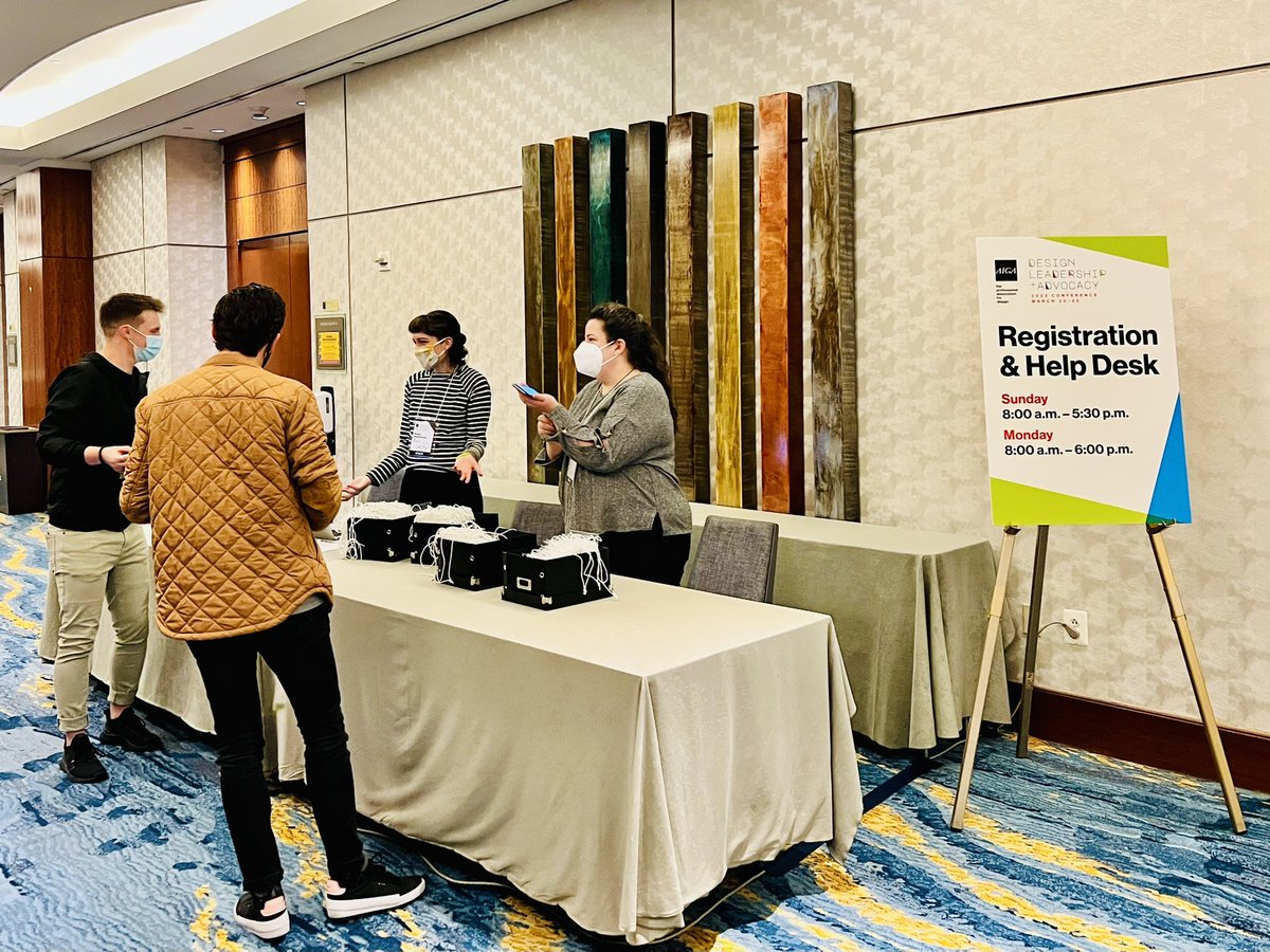 leesean's tweet image. Registration is open for day 1 of the @AIGAdesign Leadership + Advocacy Conference in Alexandria. #AIGAAdvocacy #Design