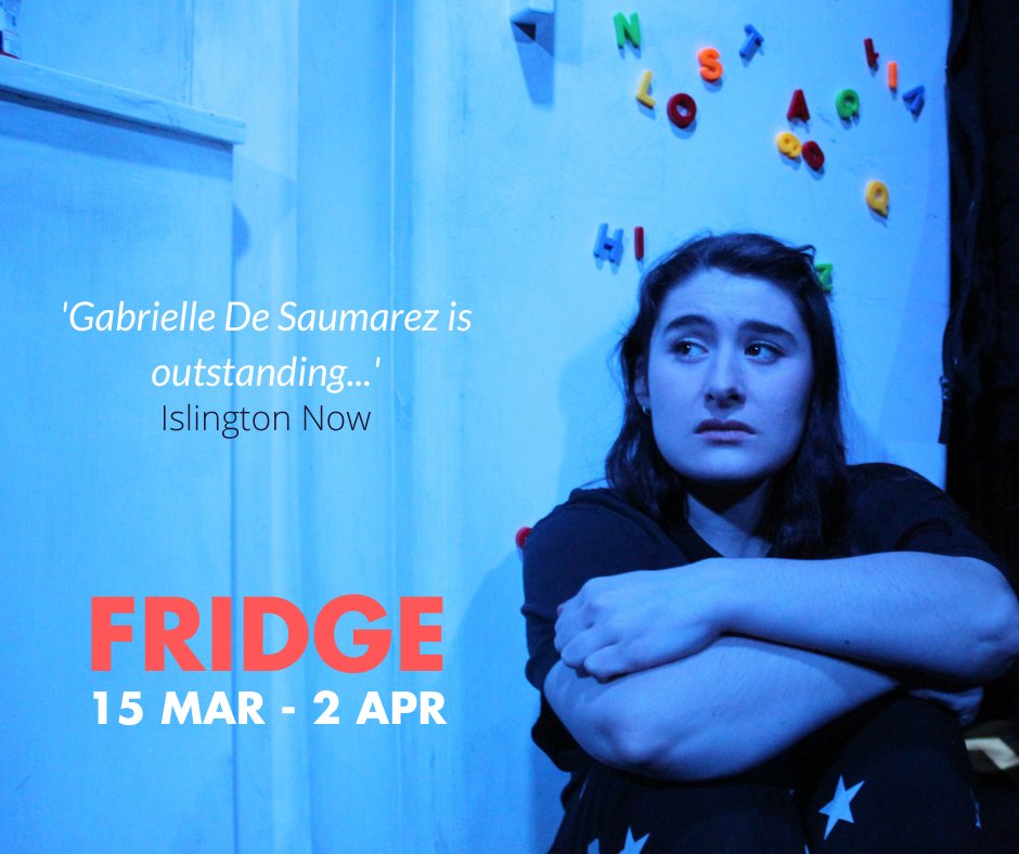 There's lots of love in the reviews for the Fridge cast, including Gaby who plays Lo! 

Performances of Emma Zadow's play about family, class, and the city/rural divide continue next week from Tues at 7.45pm: bit.ly/sKJQsUK #Fridge #HopeSpring #Norfolk
