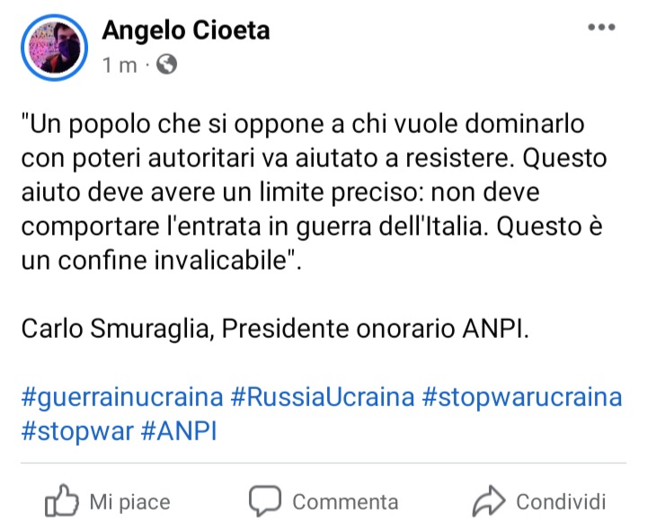 AngeloCioeta's tweet photo. #StopWarInUkraine #StopPutinNOW #StopRussianAgression #StopPutin #UkraineRussiaWar #RussiaUcraina #UcrainaRussiaWar https://t.co/2XOdOtAbbB